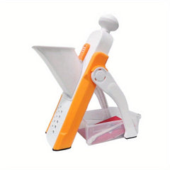 Multifunctional Vegetable and Fruit Slicer with Adjustable Thickness