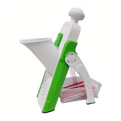 Multifunctional Vegetable and Fruit Slicer with Adjustable Thickness