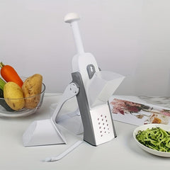 Multifunctional Vegetable and Fruit Slicer with Adjustable Thickness