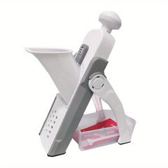 Multifunctional Vegetable and Fruit Slicer with Adjustable Thickness