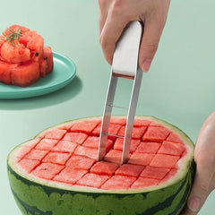 Watermelon Cutter Stainless Steel Cube Cutter Kitchen Gadget