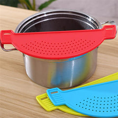 Silicone Pot Strainer for Pots & Bowls - Ideal for Noodles, Pasta, Veggies