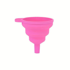 2pcs Foldable Funnel Kitchen Folding Storage Pouring Liquid