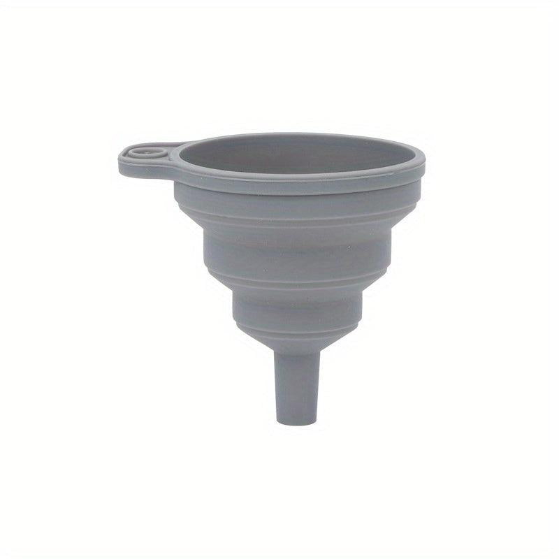 2pcs Foldable Funnel Kitchen Folding Storage Pouring Liquid