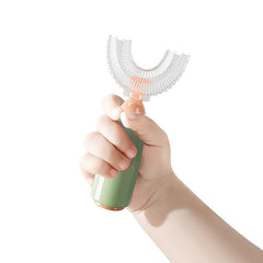 U-shaped Silicone Toothbrush Soft Bristle Mouth Cleaning Toothbrush