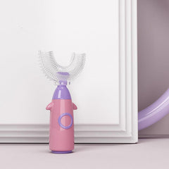 U-shaped Silicone Toothbrush Soft Bristle Mouth Cleaning Toothbrush