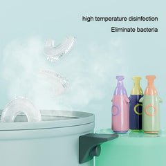 U-shaped Silicone Toothbrush Soft Bristle Mouth Cleaning Toothbrush