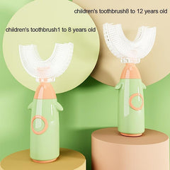 U-shaped Silicone Toothbrush Soft Bristle Mouth Cleaning Toothbrush