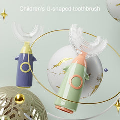 U-shaped Silicone Toothbrush Soft Bristle Mouth Cleaning Toothbrush