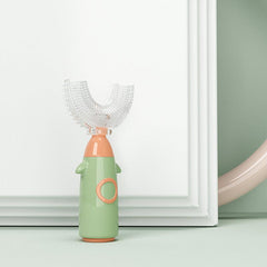 U-shaped Silicone Toothbrush Soft Bristle Mouth Cleaning Toothbrush