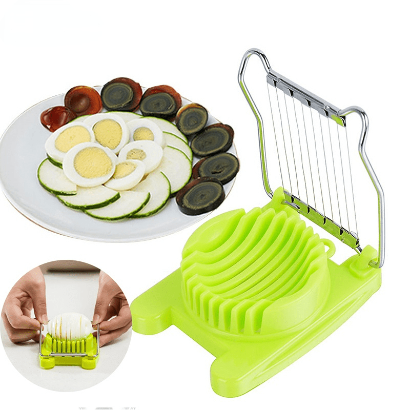 Stainless Steel Egg Chopper Slicer for Salad Fruit Cutter
