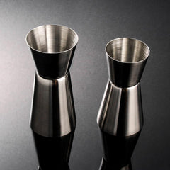 Stainless Steel Cocktail Shaker Measure Cup Dual Shot Drink Spirit Measure 50ml