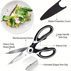 Stainless Steel Seafood Scissors for Crab Fish Shrimp Lobster