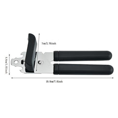 76 Professional Can Opener Stainless Steel Food Safe Smooth Edge