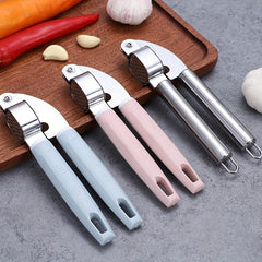 Stainless Steel Garlic Press for Easy Garlic Preparation