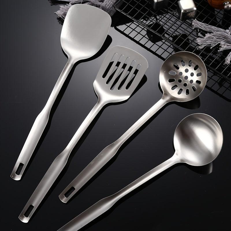 4pcs Stainless Steel Cooking Utensils Set - Back To School Supplies
