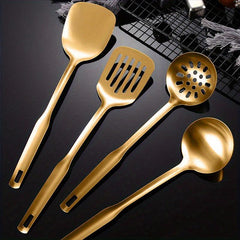 4pcs Stainless Steel Cooking Utensils Set - Back To School Supplies