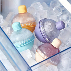 4pcs Silicone Ice Ball Maker Whiskey Ice Ball Mold