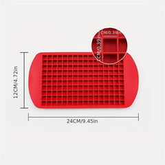 Silicone Ice Tray Mold 160 Grids Small Square Ice Cubes