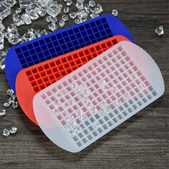 Silicone Ice Tray Mold 160 Grids Small Square Ice Cubes