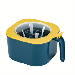Kitchen Spice Box Plastic Seasoning Box Moisture-proof with Lid