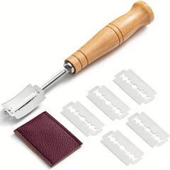 Stainless Steel Bread Lame Set with 5 Blades for Sourdough Bread