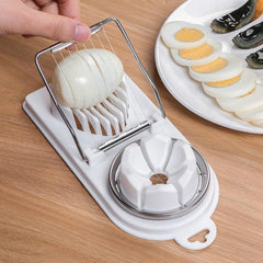 Multifunctional 2 in 1 Egg Cutter Random