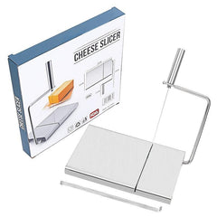 Stainless Steel Cheese Cutter Slicer for Effortless Cheese Slicing