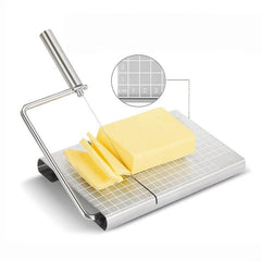 Stainless Steel Cheese Cutter Slicer for Effortless Cheese Slicing