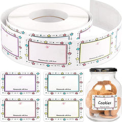 250pcs Kitchen Name Label Sticker Seasoning Jar Label