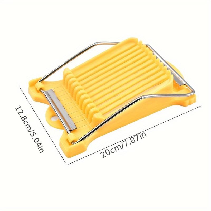 Stainless Steel Meat Cutter & Egg Slicer, 10-Piece Fruit Onion Soft Foo