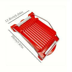 Stainless Steel Meat Cutter & Egg Slicer, 10-Piece Fruit Onion Soft Foo