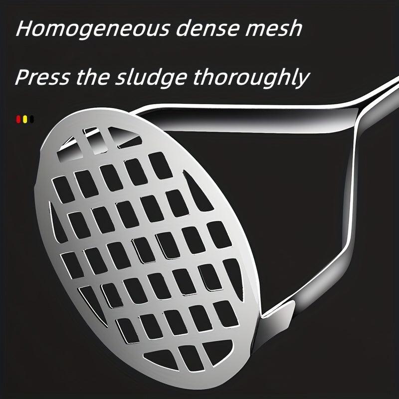 Stainless Steel Potato Masher Non Slip Handle Fruit Vegatable Press