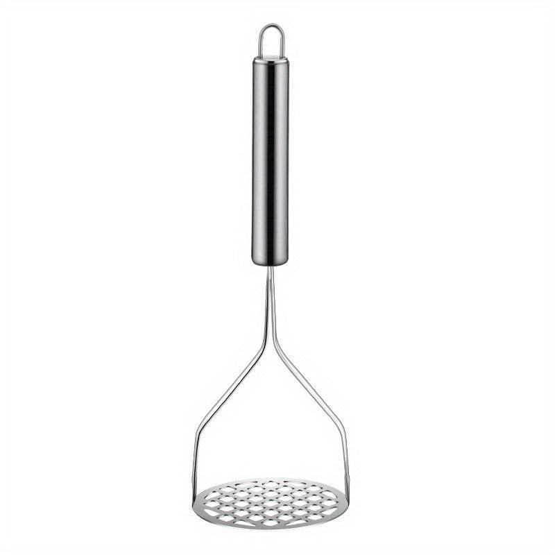 Stainless Steel Potato Masher Non Slip Handle Fruit Vegatable Press