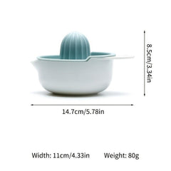 Manual Citrus Juicer for Oranges and Lemons Easy to Clean Dishwasher Safe
