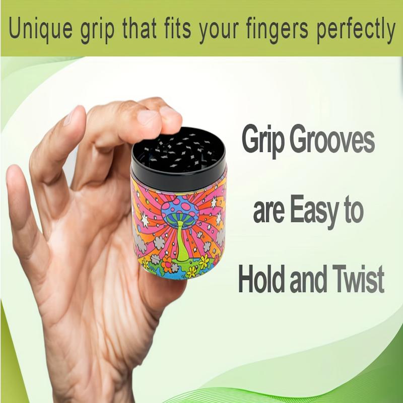 Cartoon Spice Grinder Metal Crusher Kitchen Gadget