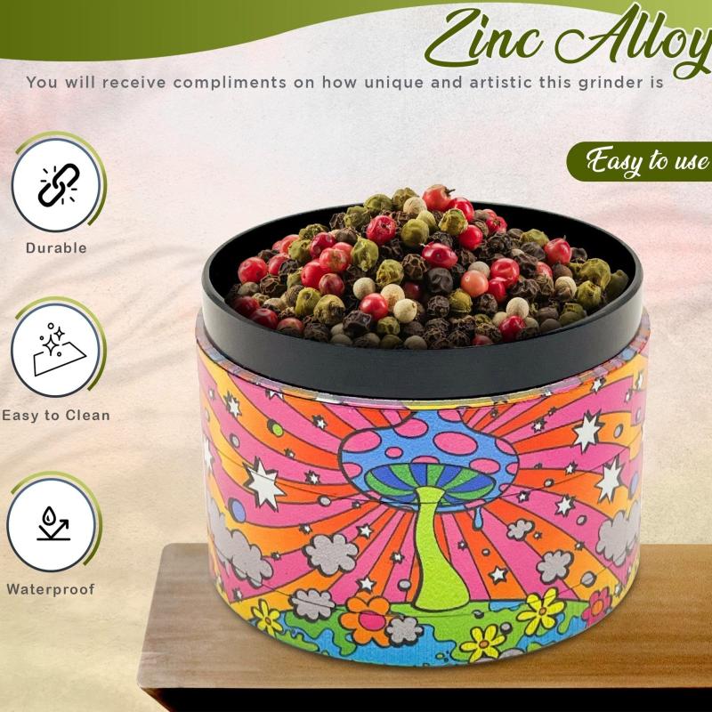 Cartoon Spice Grinder Metal Crusher Kitchen Gadget