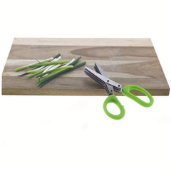 Stainless Steel Kitchen Scissors - Ideal for Herbs, Onions, and More