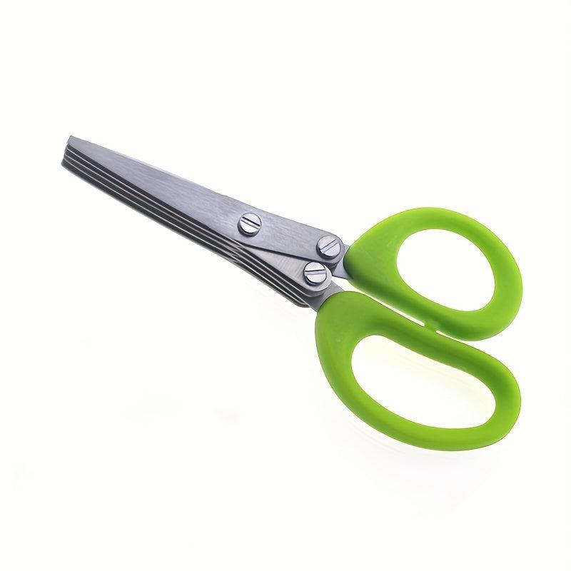 Stainless Steel Kitchen Scissors - Ideal for Herbs, Onions, and More