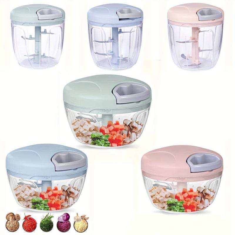 Vegetable Cutter Garlic Masher Grinder Crusher Chopper Manual Kitchen