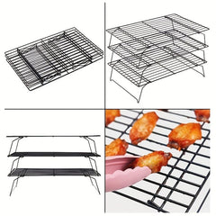 3 Tier Cooling Rack for Cookies Cake and More Baking Tools