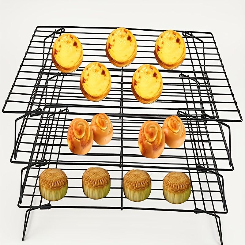 3 Tier Cooling Rack for Cookies Cake and More Baking Tools