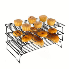 3 Tier Cooling Rack for Cookies Cake and More Baking Tools