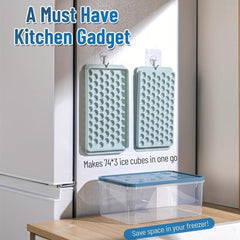 Mini Round Ice Cube Tray Set 74pcs - Summer Essential