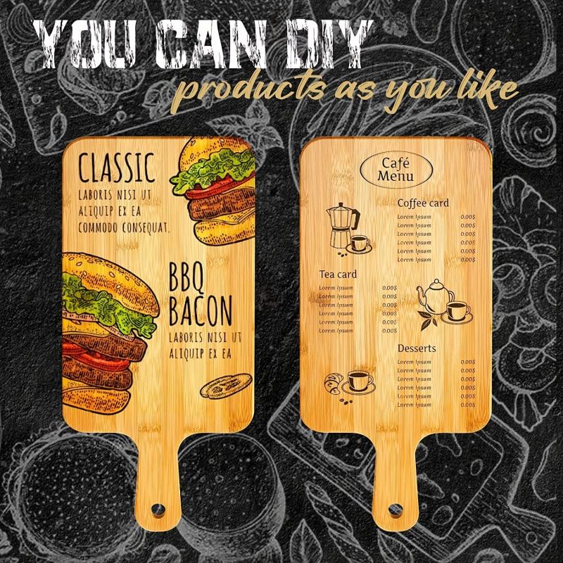 Bamboo Pizza Peel Pizza Board with Handle - Natural Pizza Serving Board
