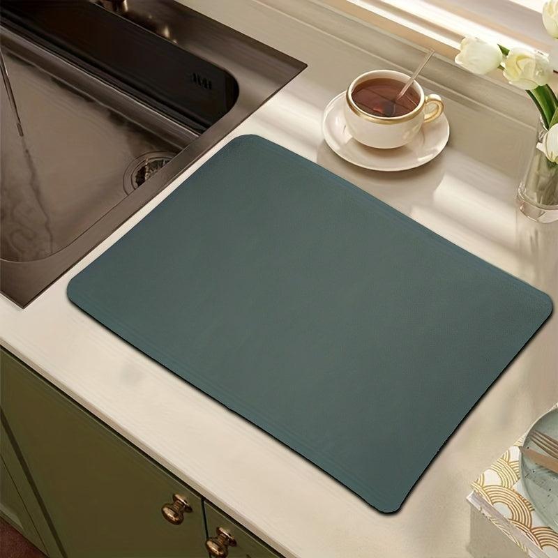 Absorbent Anti-slip Coffee Dish Drying Mat