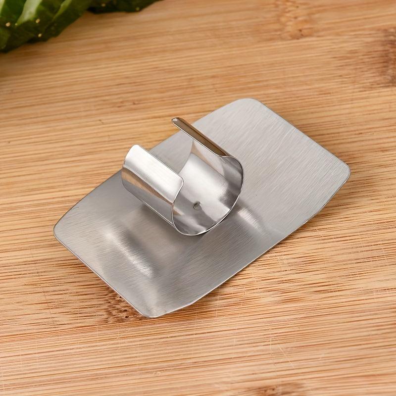 Stainless Steel Finger Protector for Slicing, Reusable and Durable