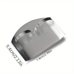 Stainless Steel Finger Protector for Slicing, Reusable and Durable