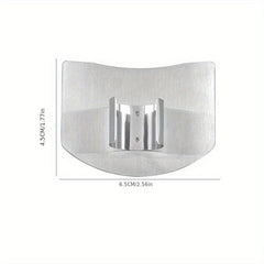 Stainless Steel Finger Protector for Slicing, Reusable and Durable
