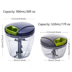 Vegetable Cutter Garlic Masher Grinder Crusher Chopper Kitchen